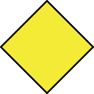 Yellow Diamond 2 Clip Art