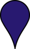 Google Maps Purple Marker Clip Art