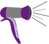 Purple Rage Blow Dryer 3 Clip Art
