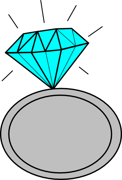 Diamond Ring Clip Art at Clker.com - vector clip art online, royalty