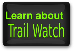 Black Trail Watch Button Clip Art