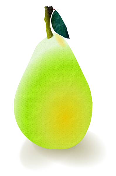 green pear clip art - photo #30