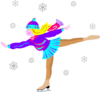 Ice Skating Clip Art