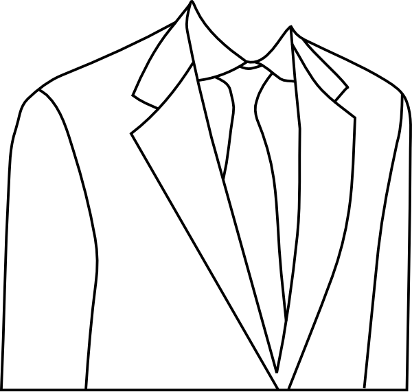 clipart suit and tie - photo #35