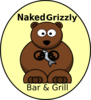 Naked Grizzly Logo Clip Art