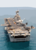 The Amphibious Assault Ship Uss Kearsarge (lhd 3) Conducting Combat Missions In Support Of Operation Iraqi Freedom. Clip Art