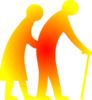 Couple Walking Clip Art