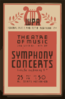 Symphony Concerts Wpa Federal Music Project Of New York City Theatre Of Music. Clip Art