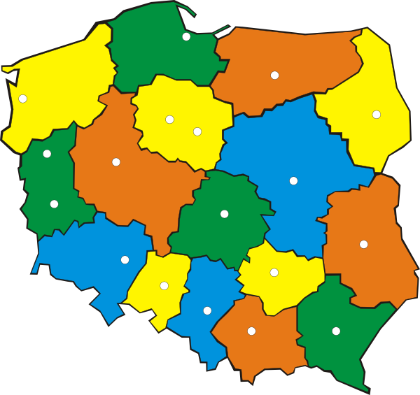 clipart map of poland - photo #1