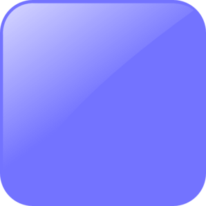 Blank Light Blue Button Clip Art
