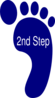 Second Step Clip Art