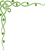 Green Celtic Vine Clip Art