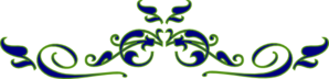Swirl Dmask Monogram Clip Art
