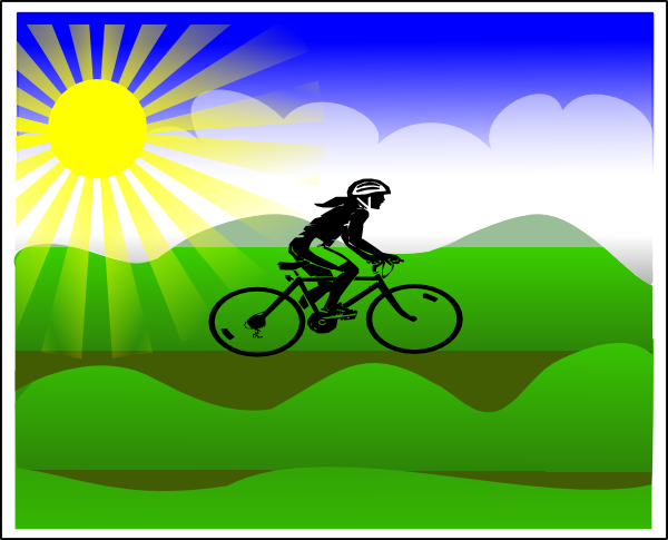 clip art bike riders - photo #31