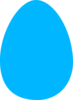 Blue Egg Clip Art