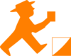 Orange Man Clip Art