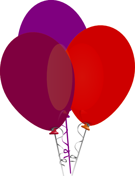red balloon clip art free - photo #37