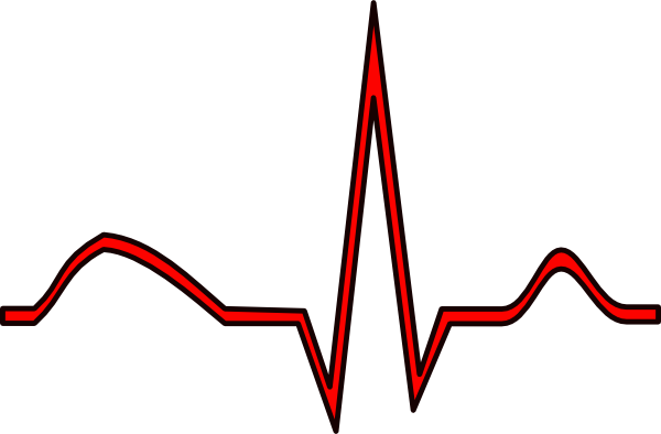 free clipart heart beat - photo #33