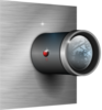 Camera Lens On Wall Clip Art