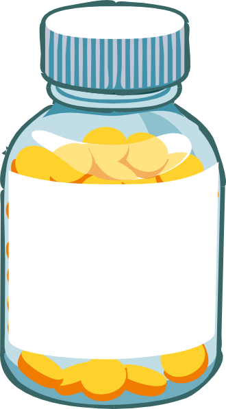 Blank Pill Bottle Clip Art at Clker.com - vector clip art online