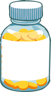 Blank Pill Bottle Clip Art at Clker.com - vector clip art online