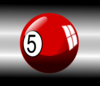 Pool Ball 3 Clip Art