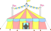Big Top Tent Circus Clip Art