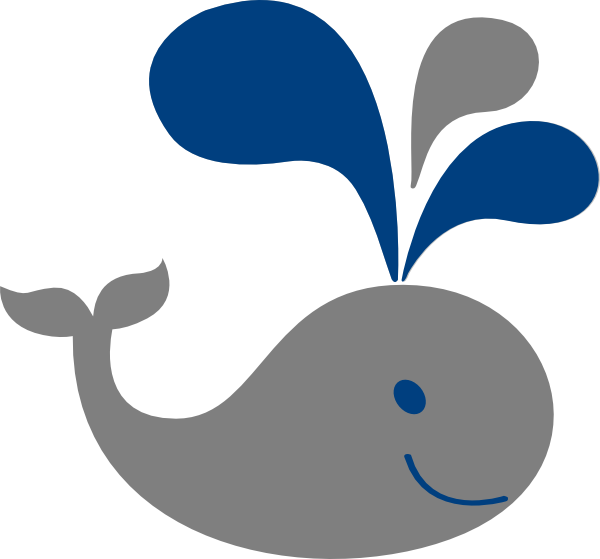 free baby whale clipart - photo #1