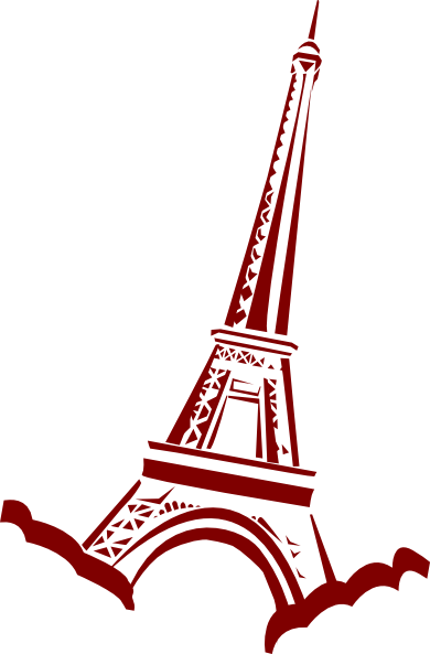 eiffel tower clip art free vector - photo #35