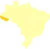 Mapa Brasil Destaque Ac Clip Art