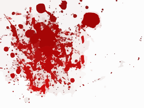 Blood Scarlet Red Splash Clip Art at Clker.com - vector clip art online