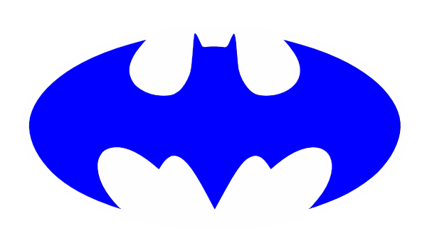 Batman Blue Clip Art at Clker.com - vector clip art online, royalty