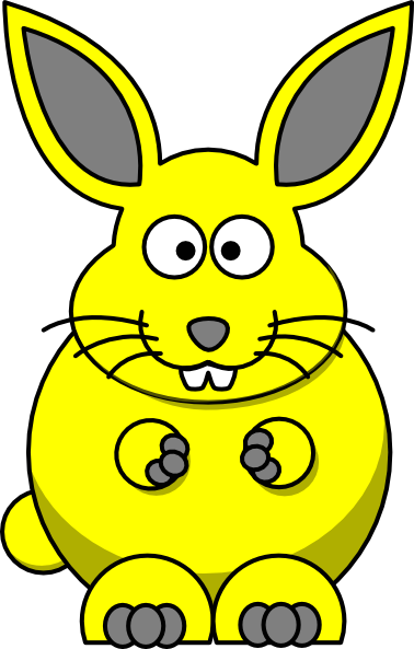 Cartoon Bunny Clip Art at Clker.com - vector clip art online, royalty