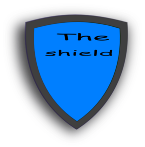 Blue Security Shield Clip Art