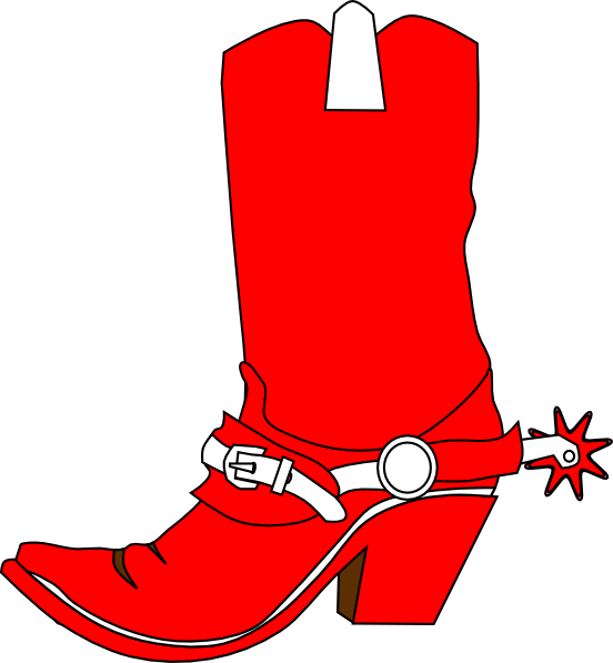 clipart cowgirl boots - photo #15