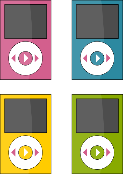 apple ipod clipart - photo #12