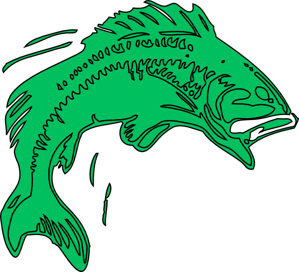 green fish clip art - photo #42