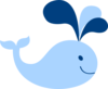 Baby Blue Whale Clip Art
