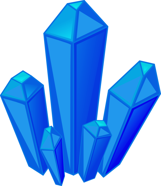 Blue Gem Stones Clip Art At Vector Clip Art Online Royalty