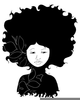 Afro Wig Clipart Image
