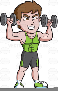 Weight Lifting Cartoon Clipart | Free Images at  - vector clip art  online, royalty free & public domain
