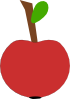 Red Apple Clip Art