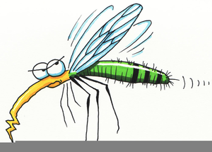 Free Mosquito Attack Clipart Image