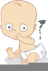 Poopy Diaper Clipart Image