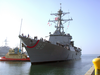 Uss Preble (ddg 88) Arrives For The First Time As Its Homeport Of San Diego Image