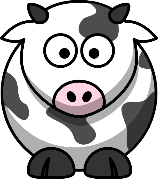 emo cartoon drawings. Cartoon Cow