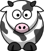 Cartoon Cow Clip Art