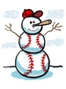 Baseball Angels Clipart Image