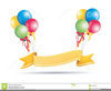 Ballon Anniversaire Clipart Image