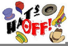 Free Clipart Hats Off Image